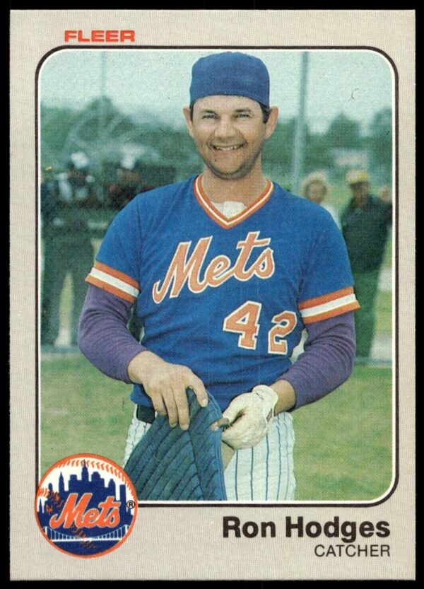 1983 Fleer Ron Hodges #545 (Front)