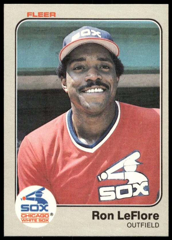1983 Fleer Ron LeFlore #246 (Front)