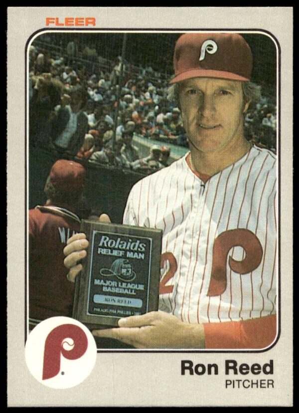 1983 Fleer Ron Reed #169 (Front)