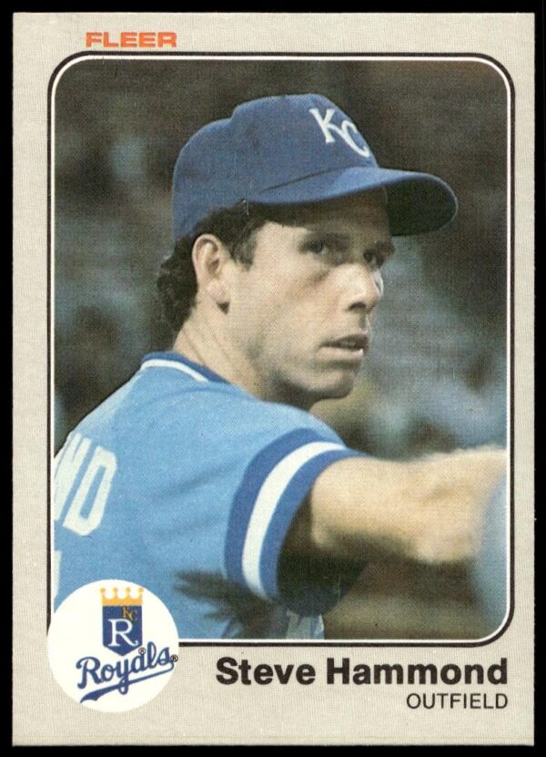 1983 Fleer Steve Hammond #114 (Front)