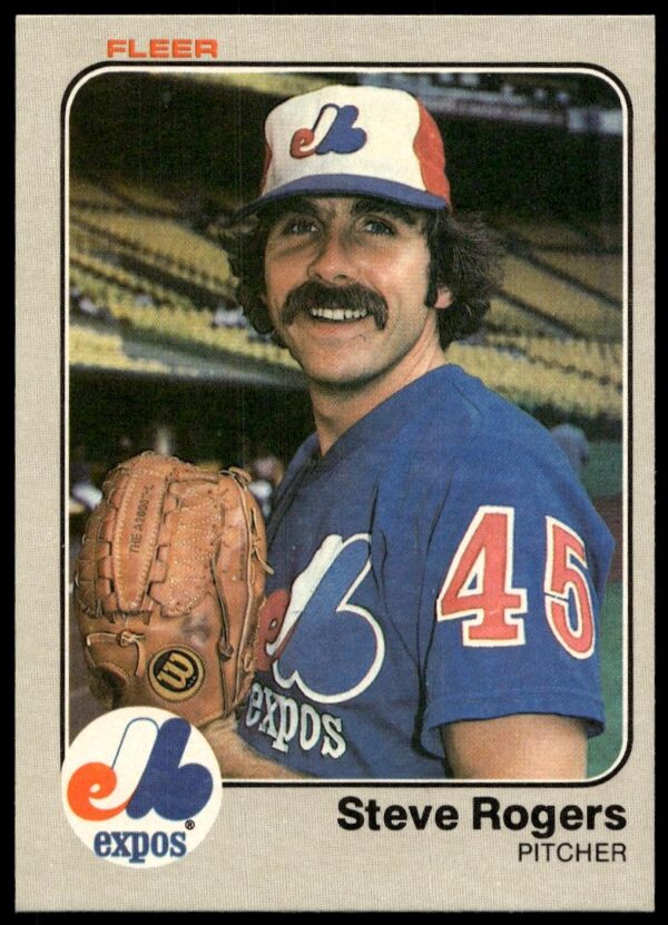 1983 Fleer Steve Rogers #294 (Front)