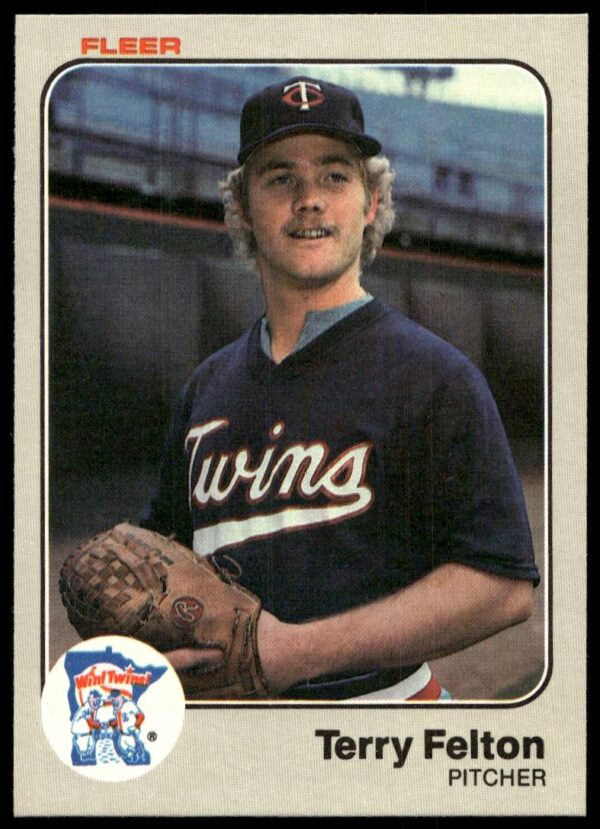 1983 Fleer Terry Felton #612 (Front)