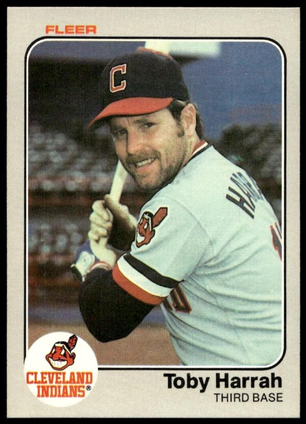1983 Fleer Toby Harrah #410 (Front)