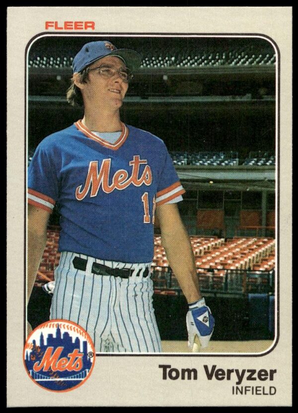 1983 Fleer Tom Veryzer #559 (Front)