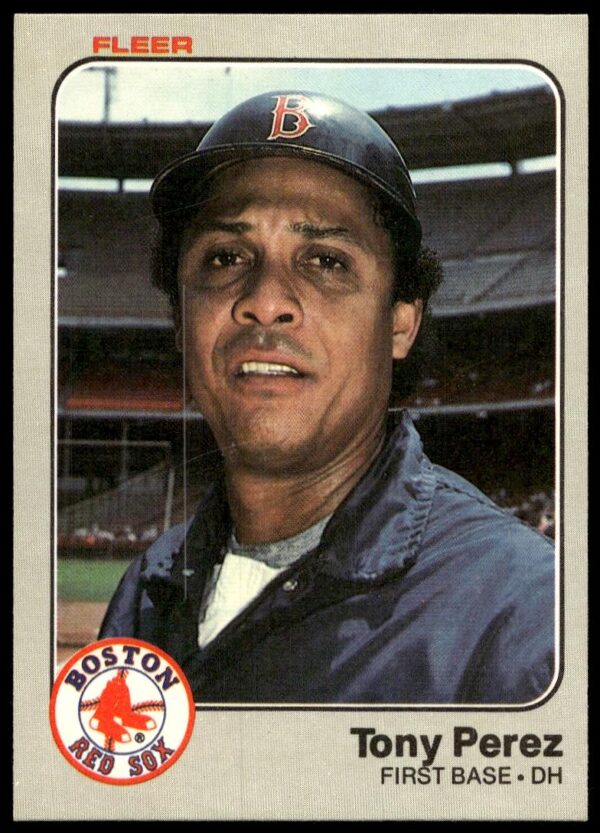 1983 Fleer Tony Perez #191 (Front)