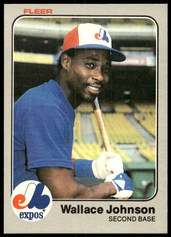 1983 Fleer Wallace Johnson #285 (Front)