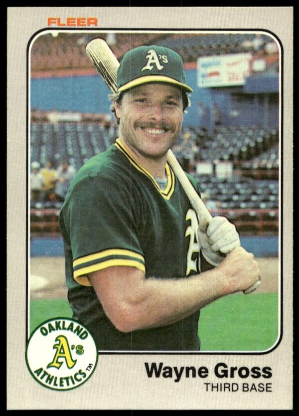 1983 Fleer Wayne Gross #517 (Front)