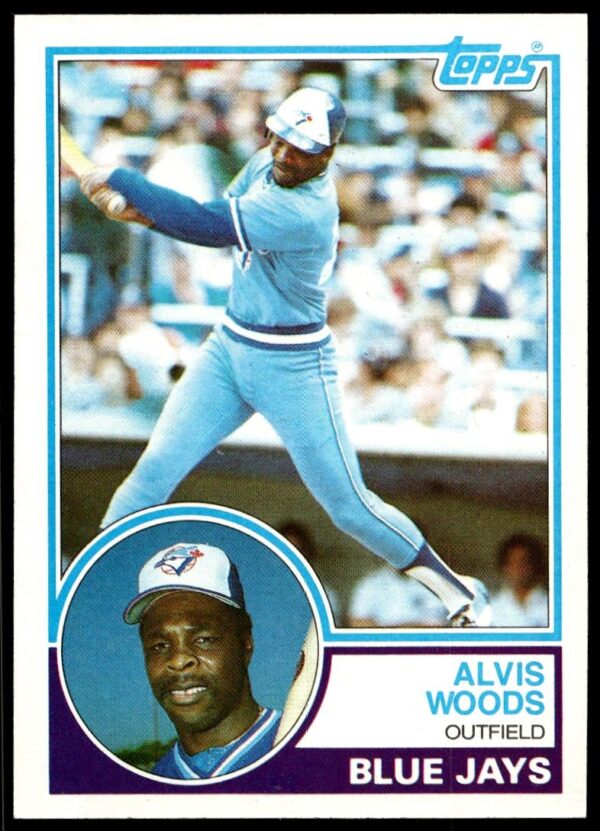 1983 Topps Alvis Woods #589 (Front)