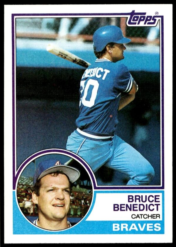 1983 Topps Bruce Benedict #521 (Front)