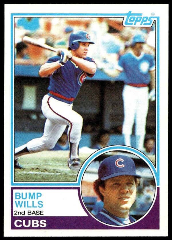 1983 Topps Bump Wills #643 (Front)