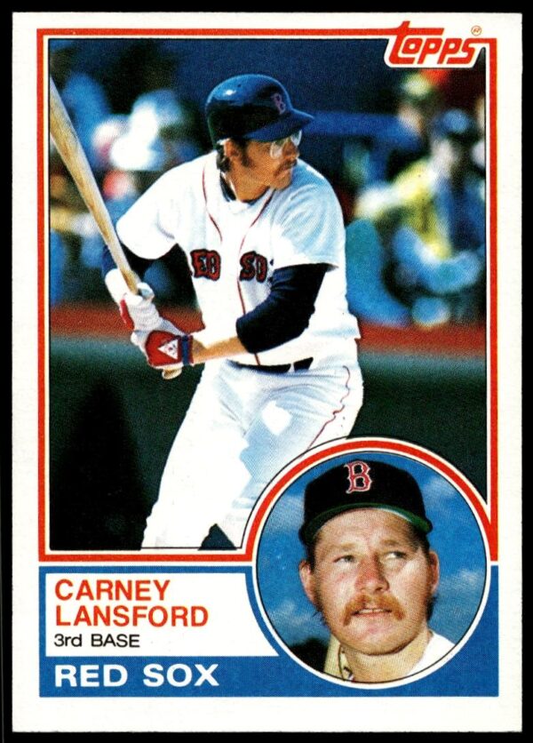 1983 Topps Carney Lansford #523 (Front)