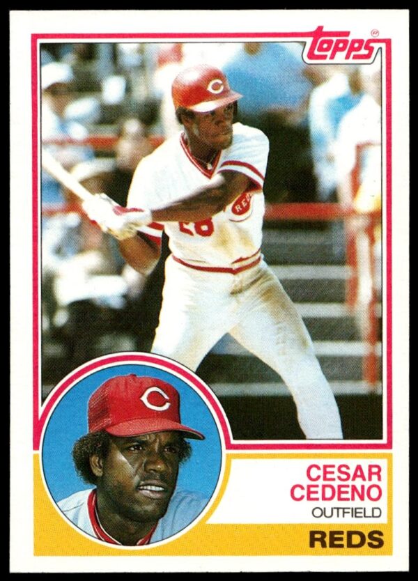 1983 Topps Cesar Cedeno #475 (Front)