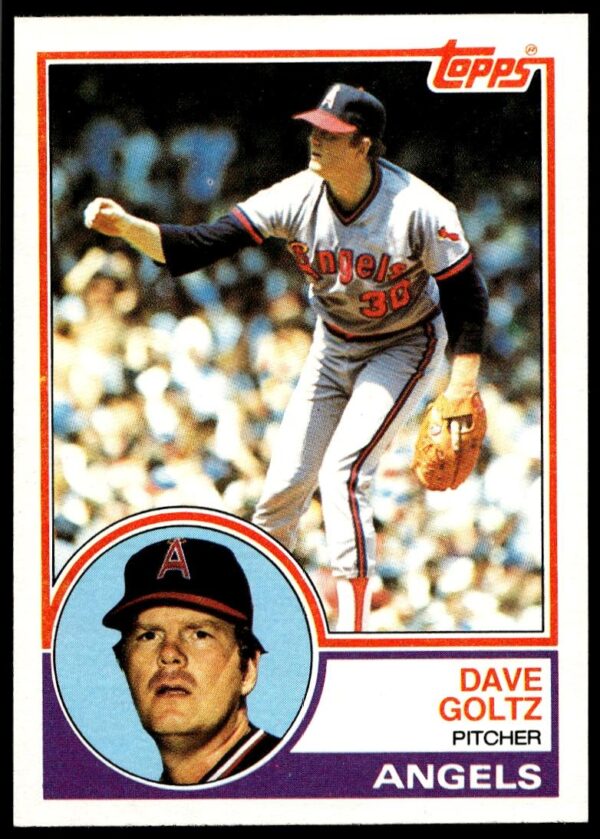 1983 Topps Dave Goltz #468 (Front)