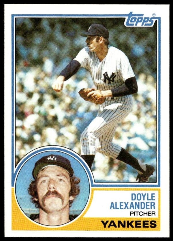 1983 Topps Doyle Alexander #512 (Front)
