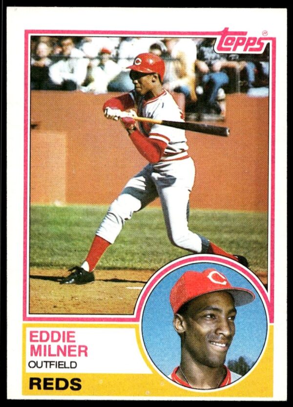 1983 Topps Eddie Milner #449 (Front)