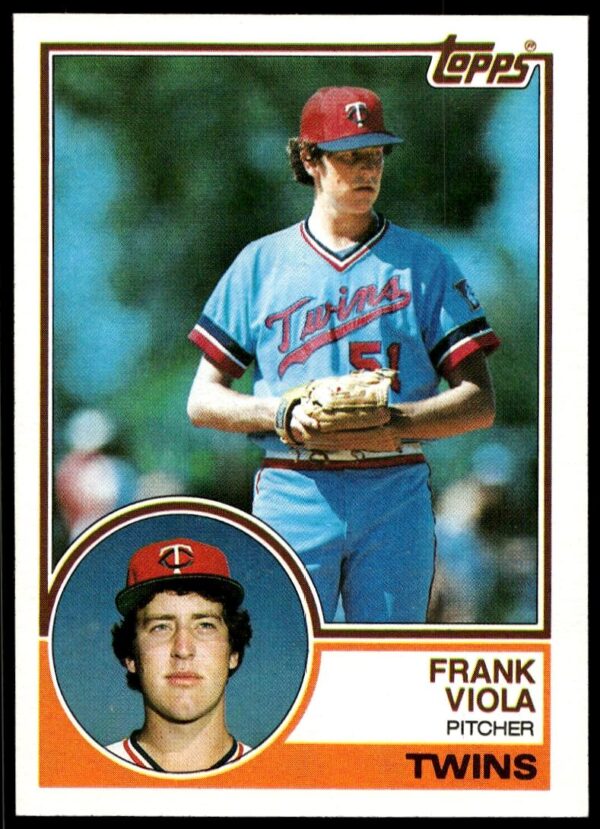 1983 Topps Frank Viola #586 (Front)