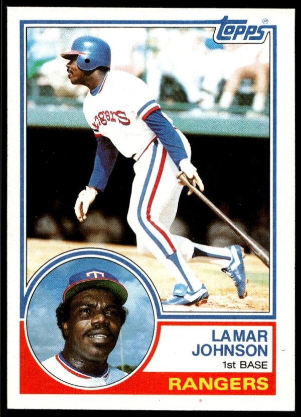 1983 Topps Lamar Johnson #453 (Front)