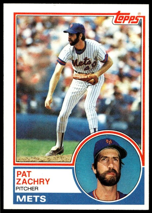 1983 Topps Pat Zachry #522 (Front)