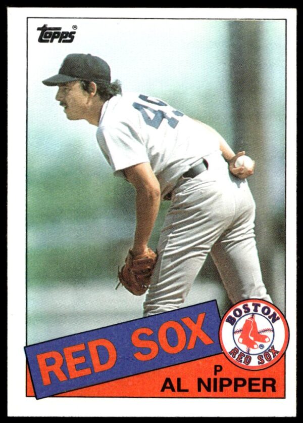 1985 Topps Al Nipper #424 (Front)