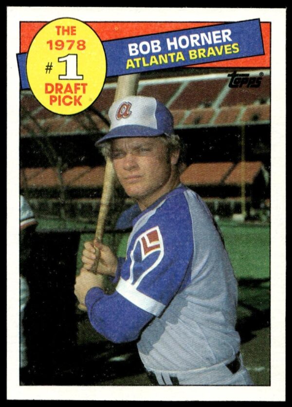 1985 Topps Bob Horner #276 (Front)