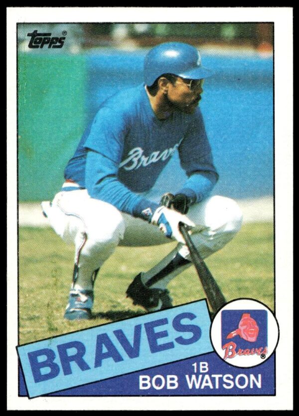 1985 Topps Bob Watson #51 (Front)