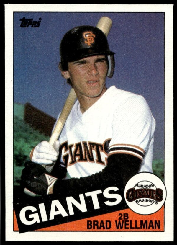 1985 Topps Brad Wellman #409 (Front)