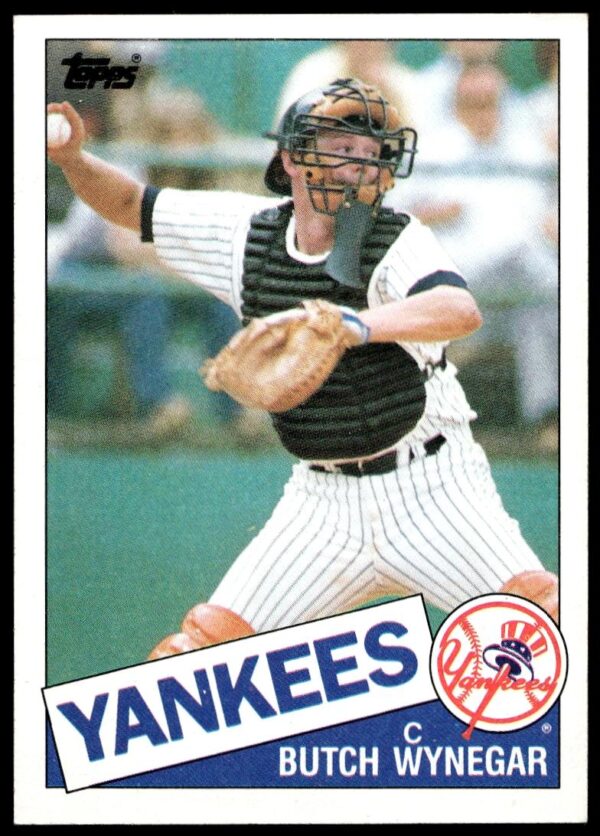 1985 Topps Butch Wynegar #585 (Front)