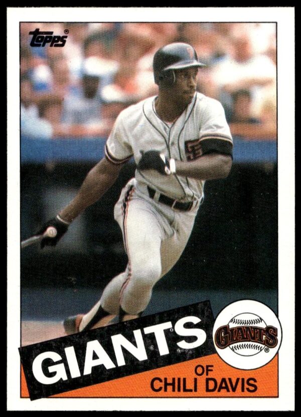 1985 Topps Chili Davis #245 (Front)