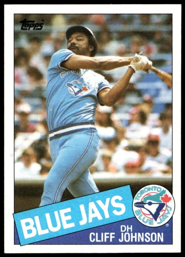 1985 Topps Cliff Johnson #568 (Front)