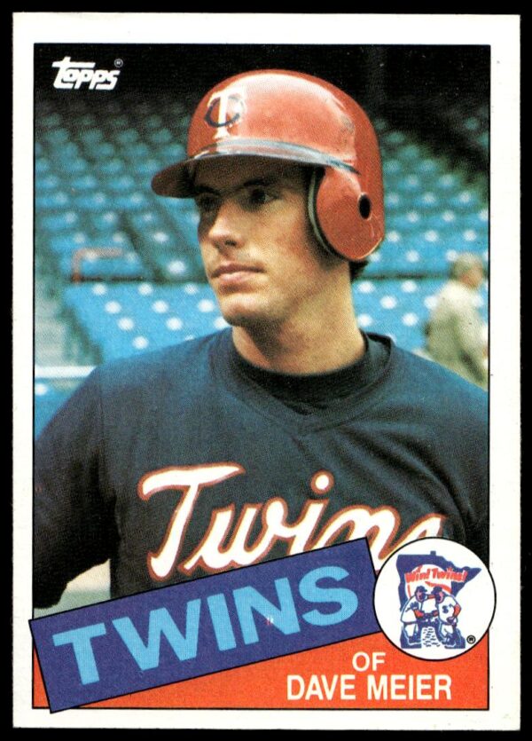 1985 Topps Dave Meier #356 (Front)