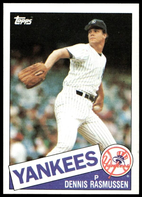 1985 Topps Dennis Rasmussen #691 (Front)