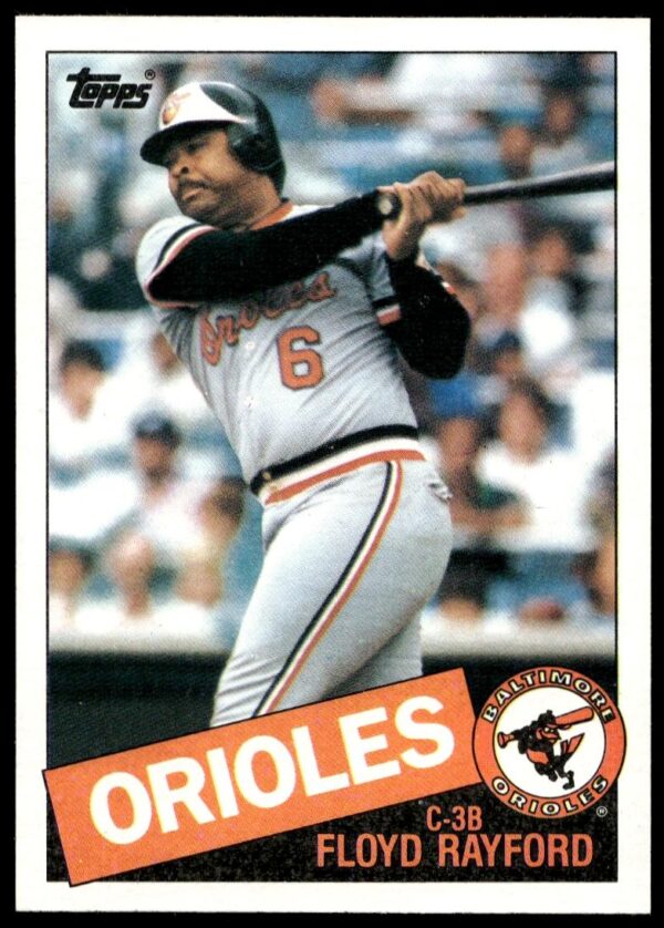 1985 Topps Floyd Rayford #341 (Front)