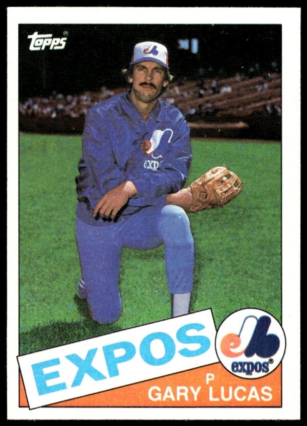 1985 Topps Gary Lucas #297 (Front)