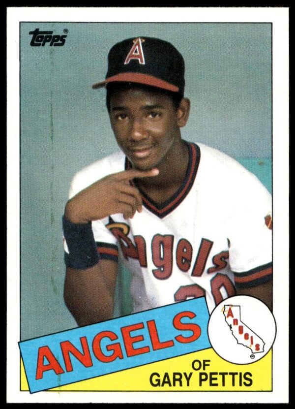 1985 Topps Gary Pettis #497 (Front)