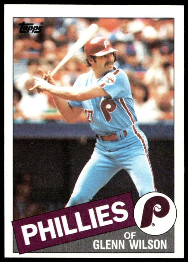 1985 Topps Glenn Wilson #454 (Front)