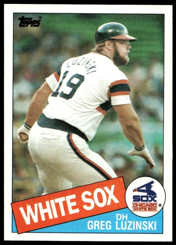 1985 Topps Greg Luzinski #650 (Front)