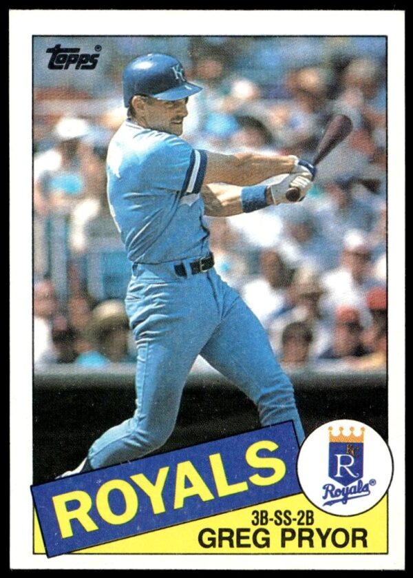 1985 Topps Greg Pryor #188 (Front)