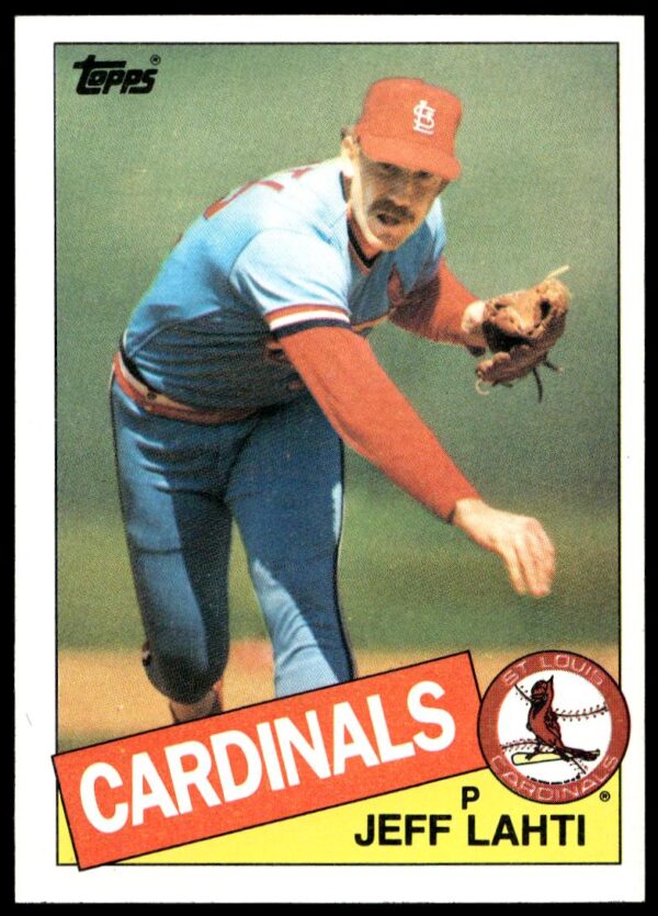 1985 Topps Jeff Lahti #447 (Front)