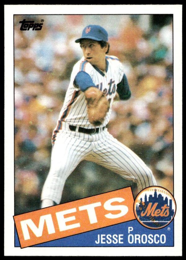 1985 Topps Jesse Orosco #250 (Front)