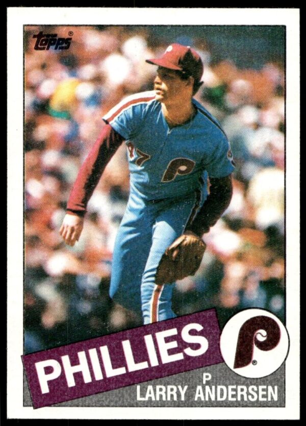 1985 Topps Larry Andersen #428 (Front)