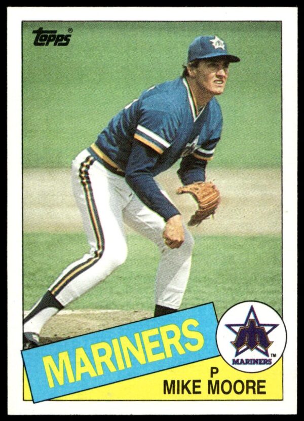 1985 Topps Mike Moore #373 (Front)