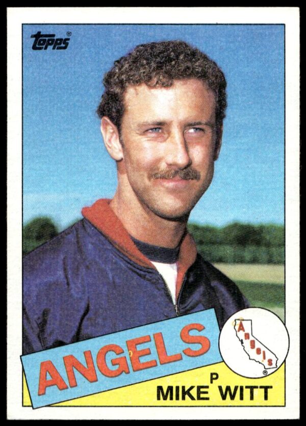 1985 Topps Mike Witt #309 (Front)