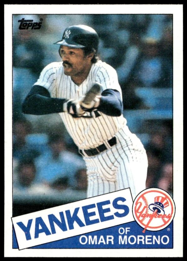 1985 Topps Omar Moreno #738 (Front)