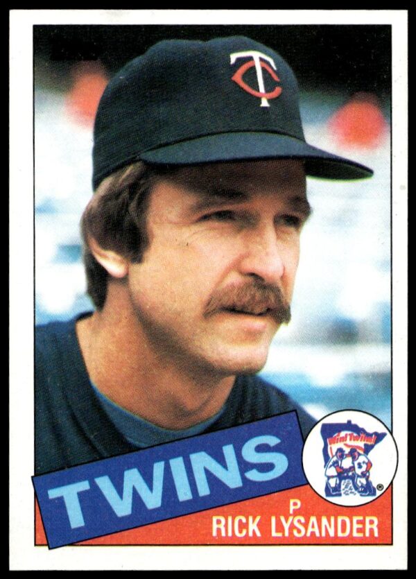 1985 Topps Rick Lysander #383 (Front)