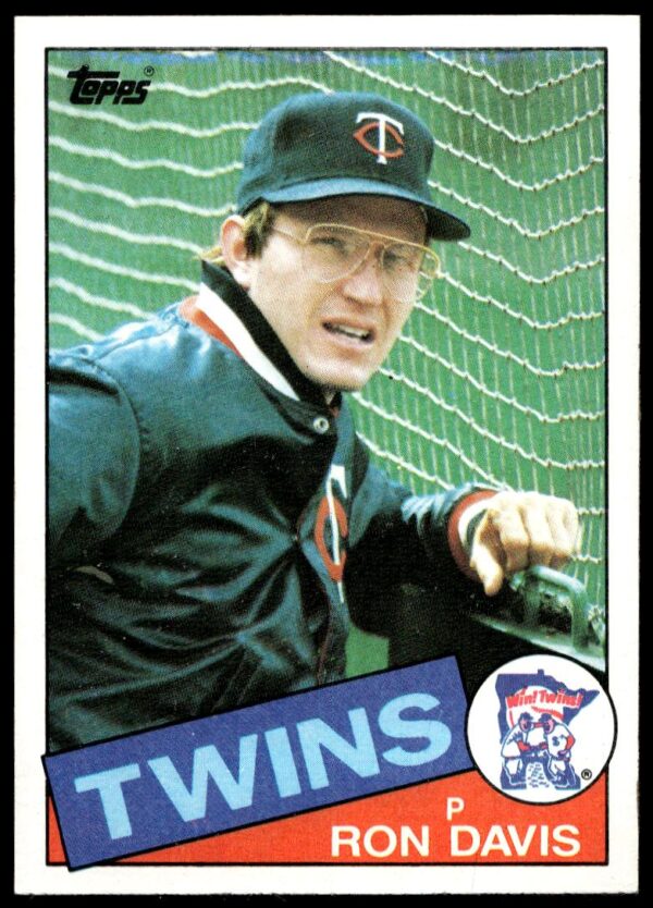 1985 Topps Ron Davis #430 (Front)