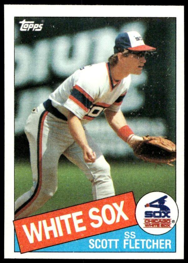 1985 Topps Scott Fletcher #78 (Front)
