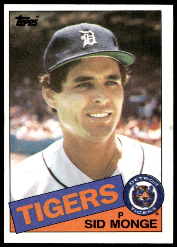 1985 Topps Sid Monge #408 (Front)