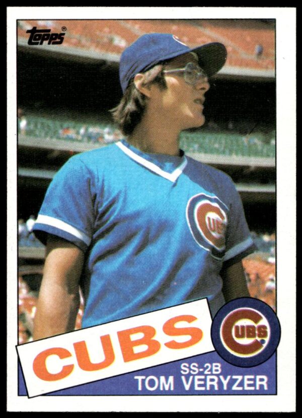 1985 Topps Tom Veryzer #405 (Front)