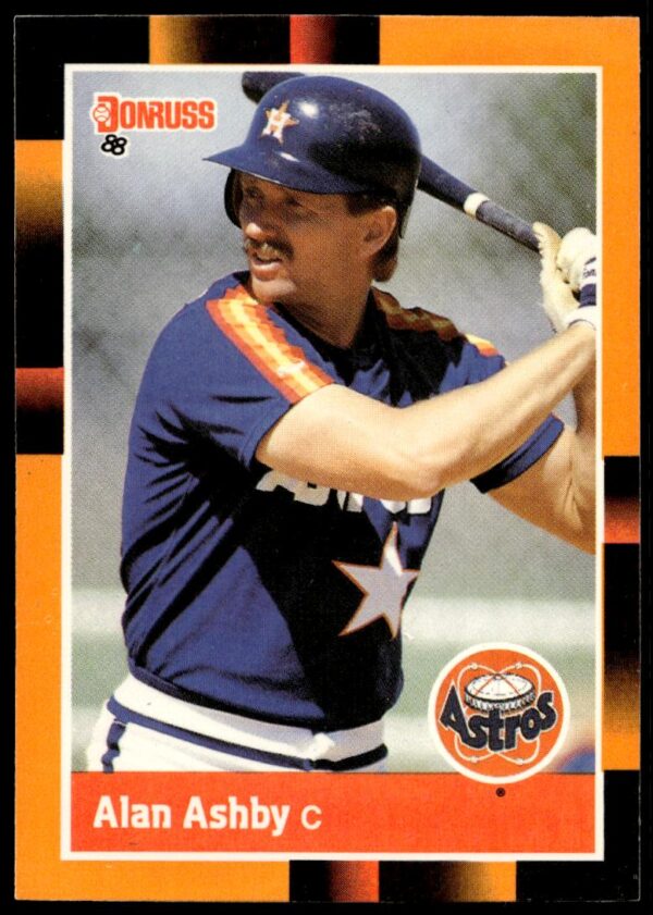 1988 Donruss Baseball's Best Alan Ashby #8 (Front)