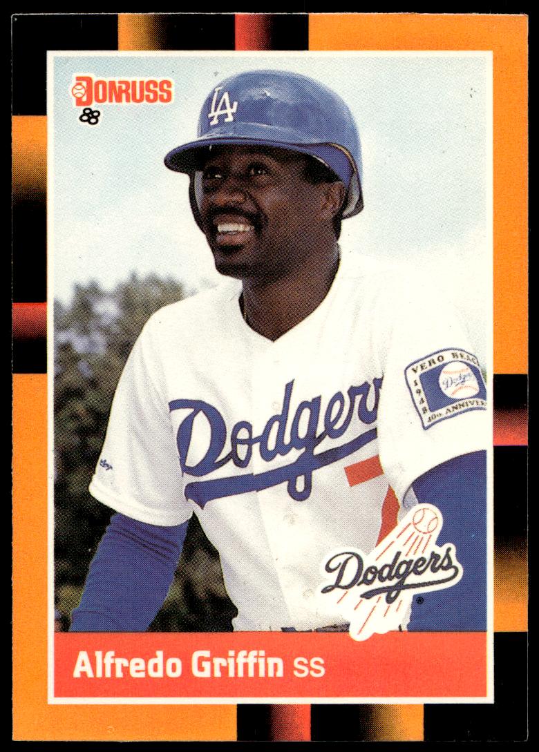 1988 Donruss Baseball's Best Alfredo Griffin #92 (Front)